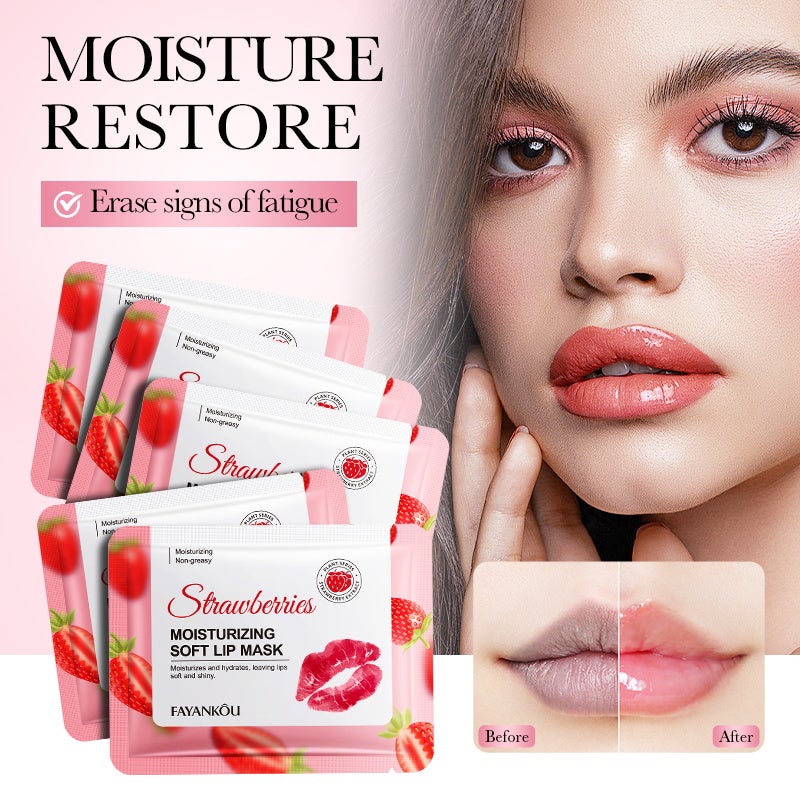 FAYANKOU Strawberry Moisturizing Lip Mask (Foreign Language Version) 8g